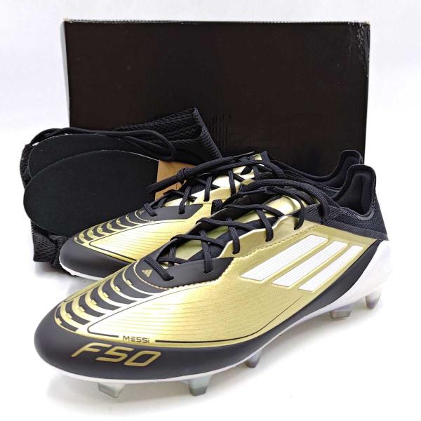 中古・未使用品】アディダス MESSI メッシ F50 ELITE FG 26.5cm IG6717