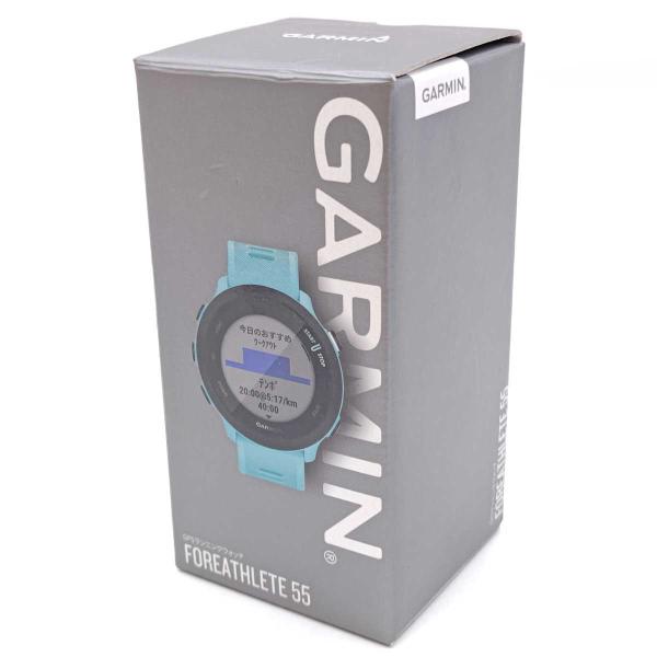 【未使用】ガーミン ForeAthlete 55 スマートウォッチ フォアアスリート55 Aqua 100256242 GARMIN GPS ランニング GARMIN（ガーミン） フォアアスリート 55 ForeAthlete 55 Aqua