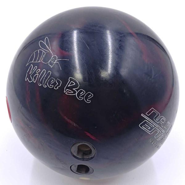 【中古】ABS Natural Enemies ナチュラル・エネミーズ キラービー 15ポンド ボウリングボール ※プラグ2箇所