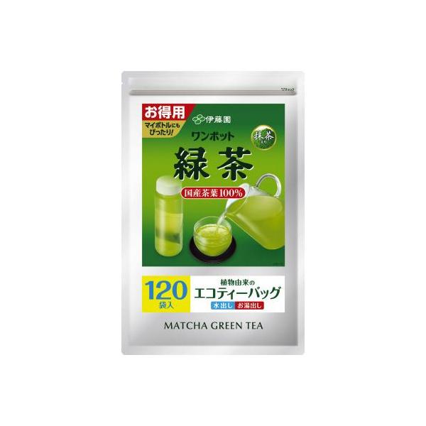 他サイト： 伊藤園 ワンポット緑茶ティーバッグ　１２０袋の商品画像