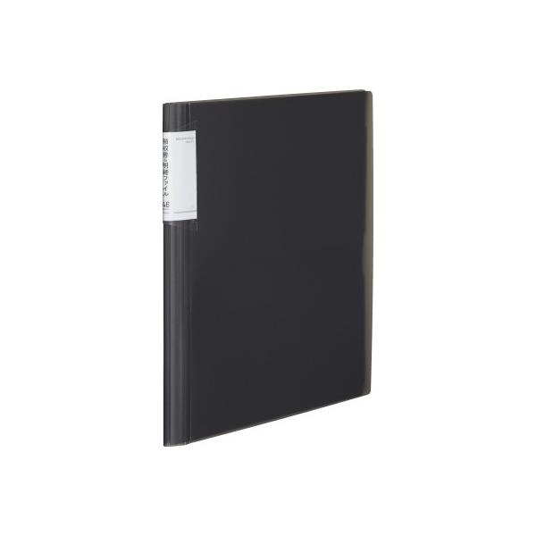 他サイト： コクヨ 領収書＆明細ファイル（固定式）ノビータ４８Ｐ　黒の商品画像