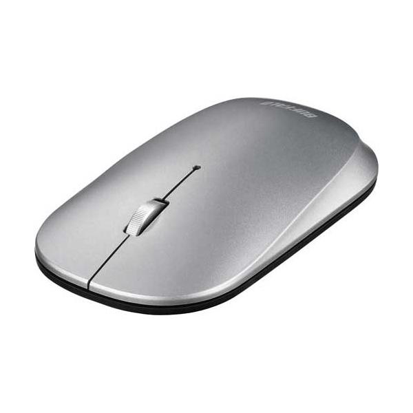その他 flexus バッファロー FLEXUSマウス 無線 ノーマルシルバー