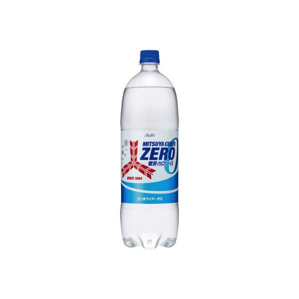 他サイト： アサヒ飲料 三ツ矢サイダーＺＥＲＯ　ＰＥＴ１．５Ｌ　４本の商品画像