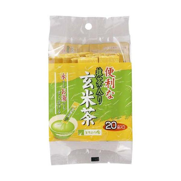 ますぶち園 便利な抹茶入玄米茶スティック　１００本