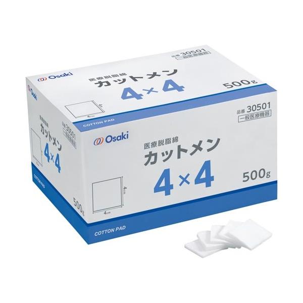 他サイト： オオサキメディカル オオサキカットメン４×４ｃｍ　５００ｇ入の商品画像