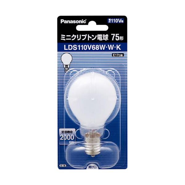パナソニック ミニクリプトン電球 75W形 ホワイト : カウモール 