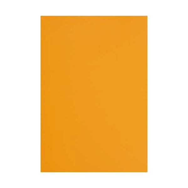 カウネット 色画用紙四つ切　山吹色　１セット（５枚×２０入）