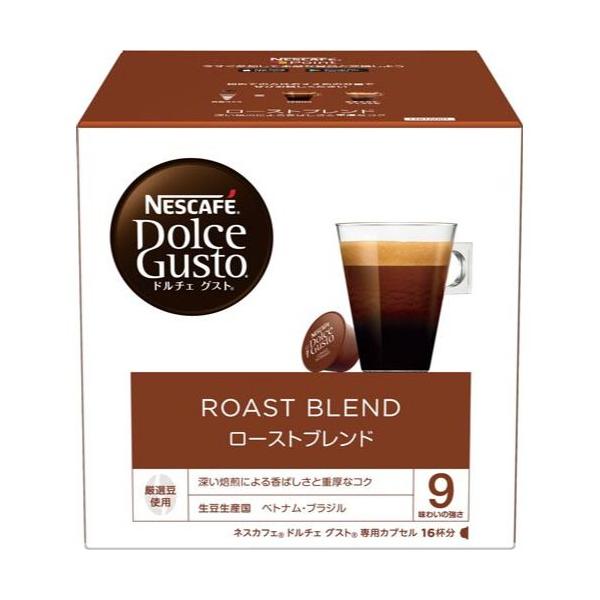 他サイト： ネスレ日本 ドルチェグスト　カプセル　ローストブレンド　１６杯の商品画像