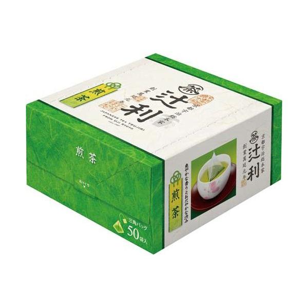 他サイト： 片岡物産 辻利　三角ティーバッグ　煎茶　５０バッグの商品画像