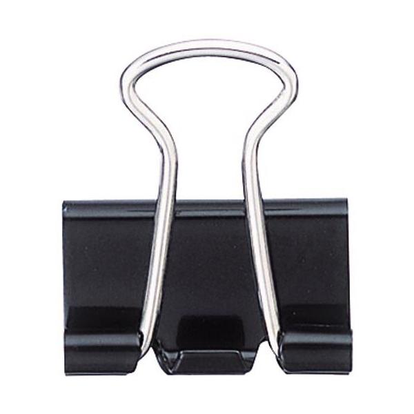 ★商品合計金額3000円(税込)以上送料無料★引出し内でも取り出しやすく、小物整理に使いやすい！ミシン目入り箱に入ったダブルクリップ。●種別／小小●サイズ／小小●カラー／ブラック●口幅／１５ｍｍ●材質／スチール●箱寸法／小小：幅５５×奥行４...