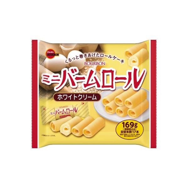 ★商品合計金額3000円(税込)以上送料無料★ロールケーキにクリームコーティングしたお馴染みの「バームロール」をミニサイズにしました。●内容量／１６９ｇ●賞味期限／商品の発送時点で、賞味期限まで残り８０日以上の商品をお届けします。●単位／１...