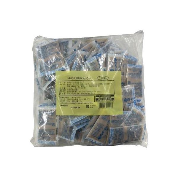 ★商品合計金額3000円(税込)以上送料無料★淡色系の米みそをあさりエキス、かつおだしで調味加工したあさり風味の即席生みそ汁。●種別／あさり●内容量／１４ｇ●カロリー（１食あたり）／２４ｋｃａｌ●必要湯量／１５０ｍｌ●賞味期限／商品の発送時...