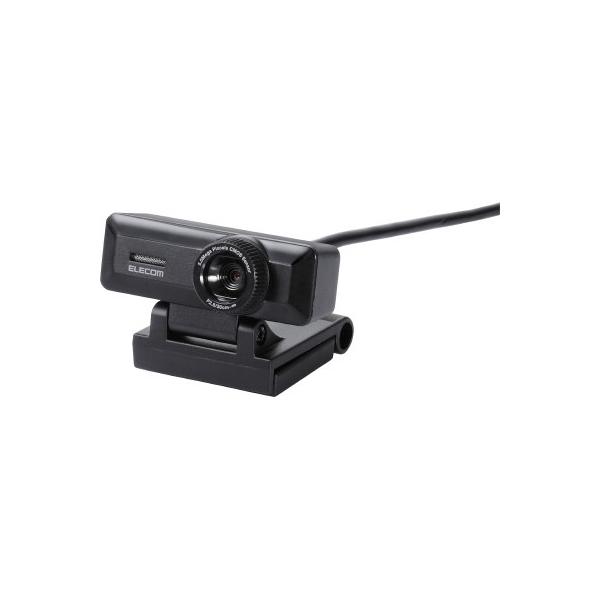 エレコム WEBカメラ 高精細ガラスレンズ 500万画素 : カウモール