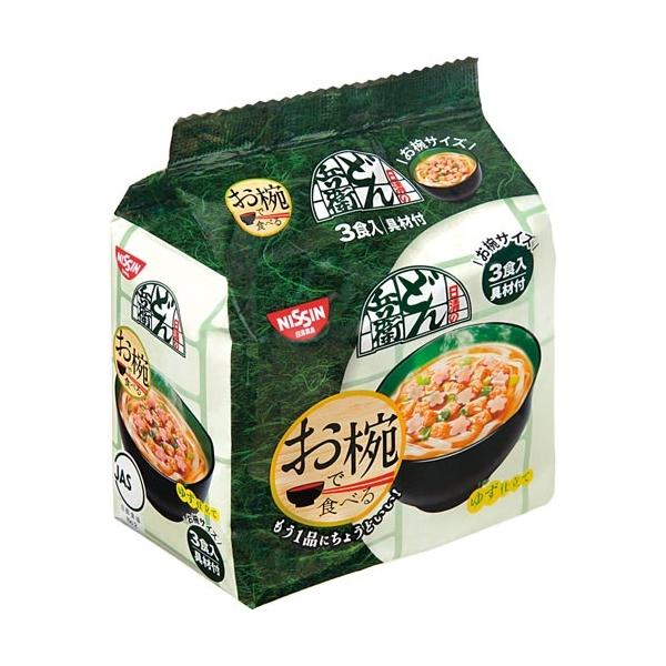 日清食品 お椀で食べるどん兵衛 ３食パック ９０ｇ×６
