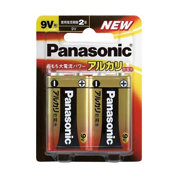 他サイト： パナソニック アルカリ乾電池　９Ｖ形　２本パックの商品画像