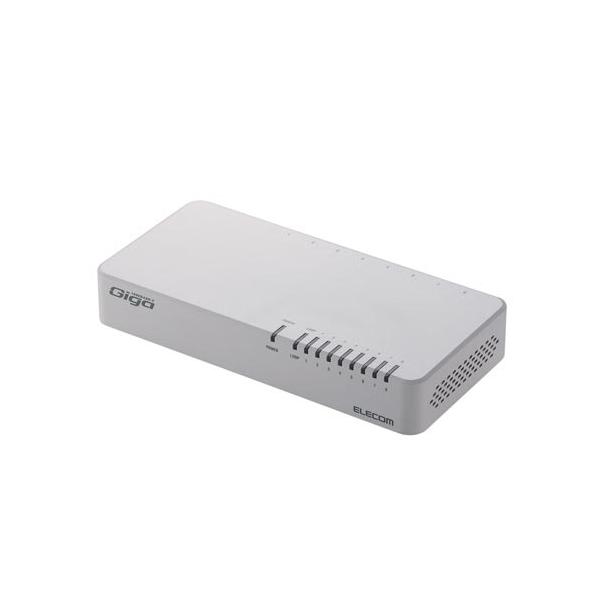 他サイト： エレコム ギガスイッチングハブ　プラ　磁石付き　電源内蔵の商品画像
