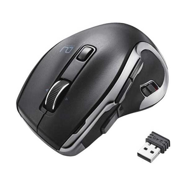 【kaito_mama】Elecom M-DC01MBBK エレコム 無線マウス M−DC01MBBK ブラック