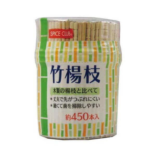 ★商品合計金額3000円(税込)以上送料無料★丈夫で先がつぶれにくい竹製楊枝。●寸法／楊枝の長さ６５ｍｍ●材質／竹●生産国／中国●単位／１個（約４５０本）●メーカー品番／４９０４６８１５０００５６