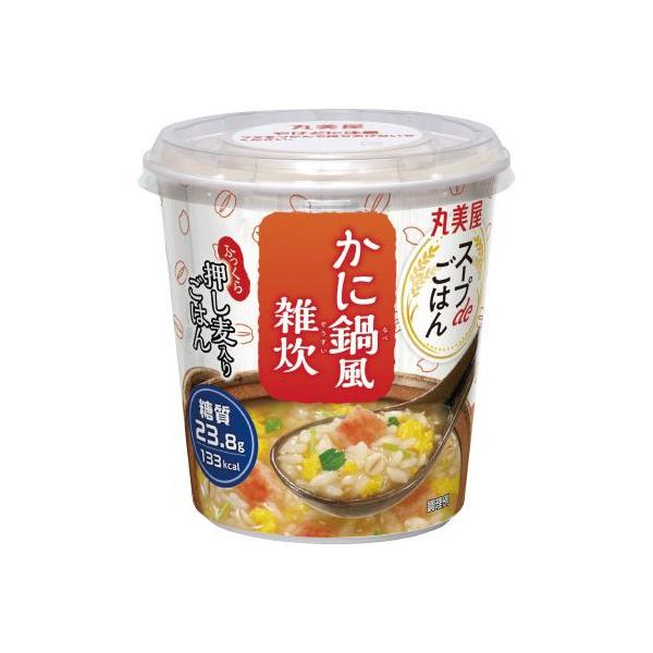 他サイト： 丸美屋 スープＤＥごはん　＜かに鍋風雑炊＞　６９ｇ　６個の商品画像