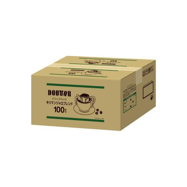 DOUTOR キリマンジャロブレンド 100杯分×3箱 ドトールコーヒー ドリップパック キリマンジャロブレンド100P