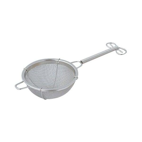 ★商品合計金額3000円(税込)以上送料無料★二重あみの茶こしです。●寸法／商品サイズ：縦１５０ｍｍＸ横６３ｍｍＸ高さ３０ｍｍ●質量／２４ｇ●材質／本体：１８−８ステンレススチール●用途／茶こし●生産国／日本●仕様１／茶こし部サイズ（約）：...