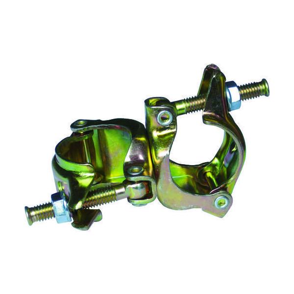 ★商品合計金額3000円(税込)以上送料無料★支柱と単管をつなぐための兼用クランプです。●発注コード／８５６−６８７３●用途／足場支柱と単管を直角に交差固定用足場支柱と単管を自在方向に交差固定用●タイプ／直交型●適用パイプ径／４２．７−４８...