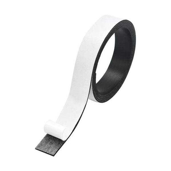 ★商品合計金額3000円(税込)以上送料無料★●寸法／幅１５×長さ１Ｍ×厚み１．０ｍｍ●仕様／粘着付●材質／異方性マグネット、粘着材●耐荷重／約３ｋｇ（１本使用時）●単位／１巻●メーカー品番／ＭＳＰＴ−１Ｍ−１５※はさみやカッターでカット可...