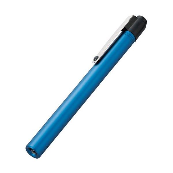 ★商品合計金額3000円(税込)以上送料無料★ノック式：スイッチをノックすると点灯し、再度ノックすると消灯。白色ＬＥＤランプを使用。●松吉コード／２０−３０２０−０１０２●規格／ノック式●カラー／ブルー●製品サイズ／φ１２×１３７ｍｍ●重量...