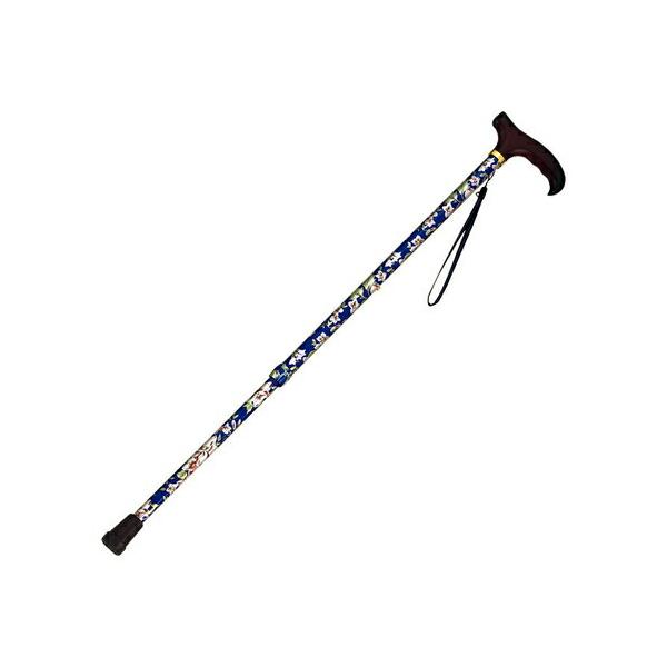 ★商品合計金額3000円(税込)以上送料無料★・楽しさ咲き誇るフラワー柄。サビに強い特殊加工も安心。・軽量のアルミパイプ。●ウェルファンコード／３１６０１７●介援隊コード／Ｗ０４９９●サイズ／長さ６２から８５ｃｍ（１０段階／２．５ｃｍ）、グ...