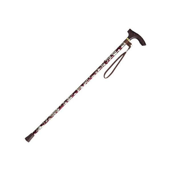 ★商品合計金額3000円(税込)以上送料無料★・ダーク調で落ち着きあり。手にも馴染む天然楓のグリップ。●介援隊コード／Ｗ０７６４●サイズ／長さ７９から８６．５ｃｍ（４段階）、グリップ長さ：約１３ｃｍ、折りたたみ時：２５ｃｍ、ゴムチップ底径：...