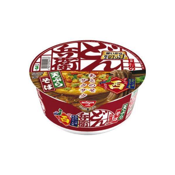 他サイト： 日清食品 日清のどん兵衛　天ぷらそば　西日本版　１２個入の商品画像