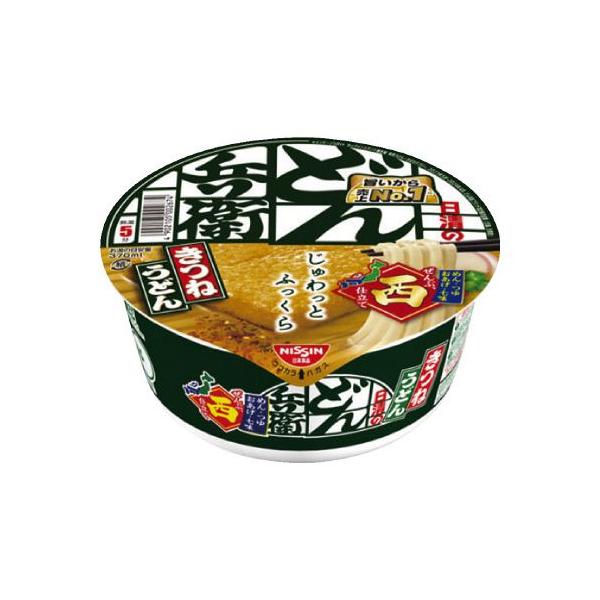 他サイト： 日清食品 日清のどん兵衛　きつねうどん　西日本版　１２個入の商品画像