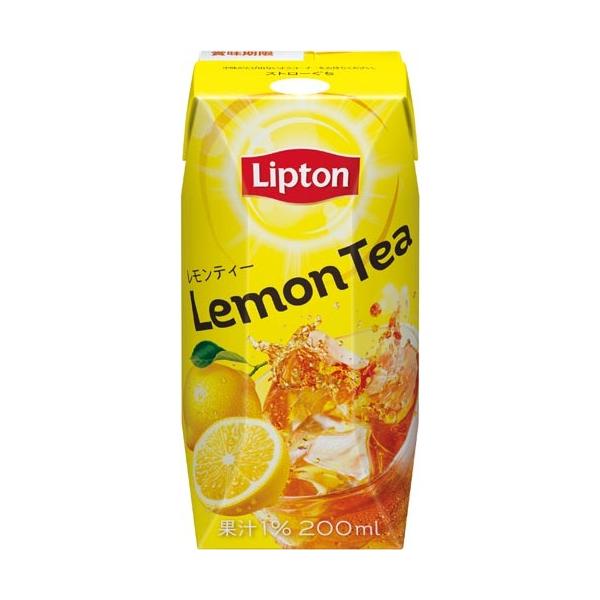 他サイト： 森永乳業 リプトン　レモンティー　２００ｍｌ　２４本の商品画像