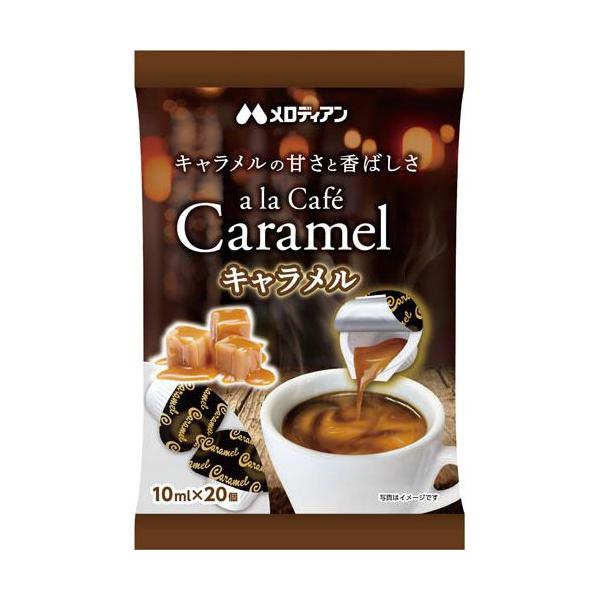 ★商品合計金額3000円(税込)以上送料無料★甘くて香ばしい！濃厚なキャラメルの味わい。簡単にフレーバーコーヒーが楽しめます。●種別／ポーション●容量／１０ｍｌ×２０個●保存方法／常温で保存●賞味期限／商品の発送時点で、賞味期限まで残り６３...