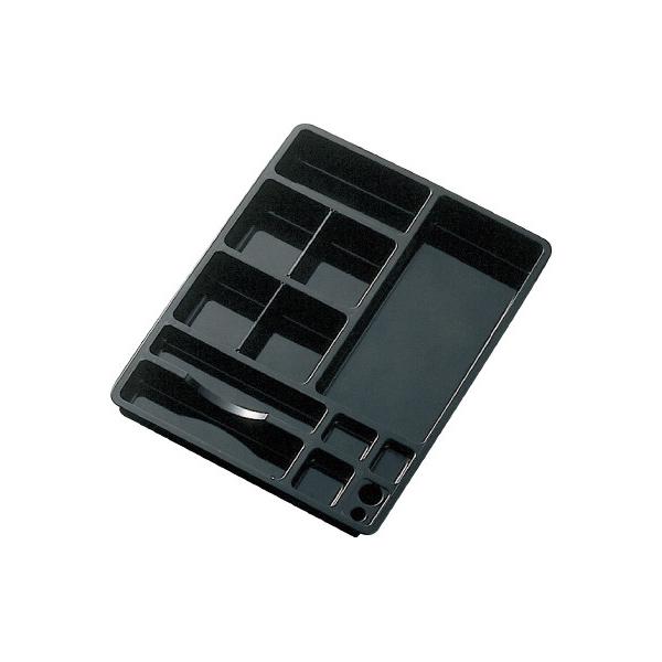 ★商品合計金額3000円(税込)以上送料無料★ペンから電卓までコレ１台で引き出し内がスッキリ！　デスク袖の最上段引出しに最適なトレーです。●カラー／ブラック●寸法／幅３２０×奥行４２５×高さ４８ｍｍ●材質／ポリプロピレン樹脂●単位／１個●メ...