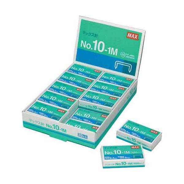 ★商品合計金額3000円(税込)以上送料無料★失敗とじが少ない、マックス針の「先端技術」。まとめて買ってさらにお得。ストックがあれば安心です。●種別／通常●入数／（５０本つづり×２０）×２０箱　２００００本●仕様／ＮＯ．１０●針寸法／８．４...