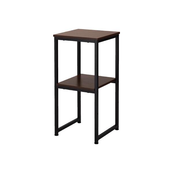 ★商品合計金額3000円(税込)以上送料無料★コンパクトなサイズで、エントランスや応接室などに。棚板は３段階で高さ調整が可能で、消毒液台としてもご使用いただけます。●種別／スタンダード●カラー／ダークブラウン●外寸法／幅３５０×奥行３５０×...