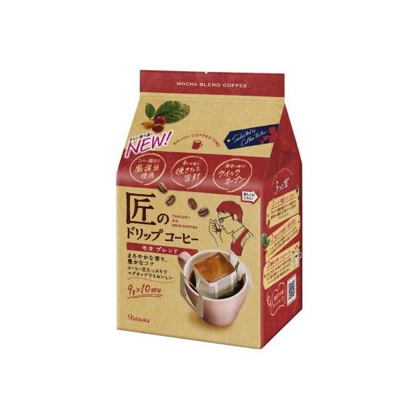 他サイト： 片岡物産 匠のドリップコーヒー　モカブレンド　１０Ｐ×３の商品画像