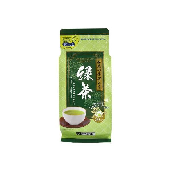 ますぶち園 西尾の抹茶入り緑茶ティーバッグ　３０バッグ入