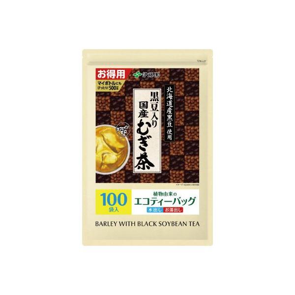他サイト： 伊藤園 黒豆入り国産むぎ茶ティーバッグ１００袋入の商品画像