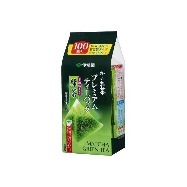 他サイト： 伊藤園 おーいお茶プレミアムティーバッグ抹茶入緑茶１００袋の商品画像