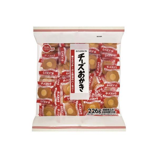 ★商品合計金額3000円(税込)以上送料無料★醤油だれの香ばしいおかきとなめらかで濃厚なチーズの味わいがマッチしたおいしさです。●容量／２２６ｇ●賞味期限／商品の発送時点で、賞味期限まで残り８０日以上の商品をお届けします。●単位／１袋（２３...