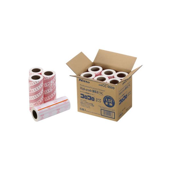 ★商品合計金額3000円(税込)以上送料無料★１．５倍巻きでより便利になったコロコロリニューアルシリーズ！スカットカット入りでより切り取りやすく作業性が向上されました。強・弱のダブル粘着で様々な床に使えるマルチタイプです。●幅／１６０ｍｍ●...