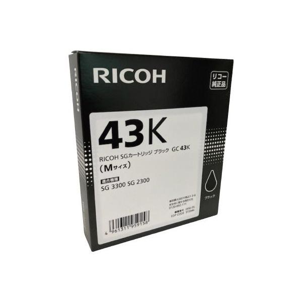 RICOH インクカートリッジ GC 43K/M/C 純正品 リコー 純正インク GC43K : カウモール - 通販 - Yahoo!ショッピング