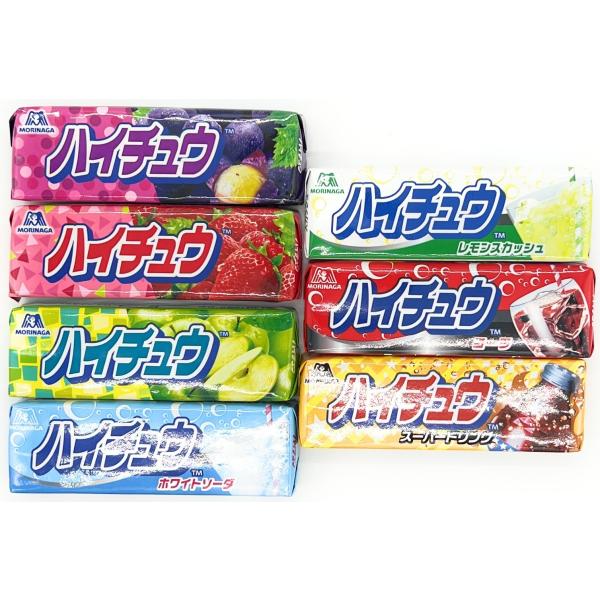 森永 ハイチュウ 7種 アソート グレープ ストロベリー グリーン