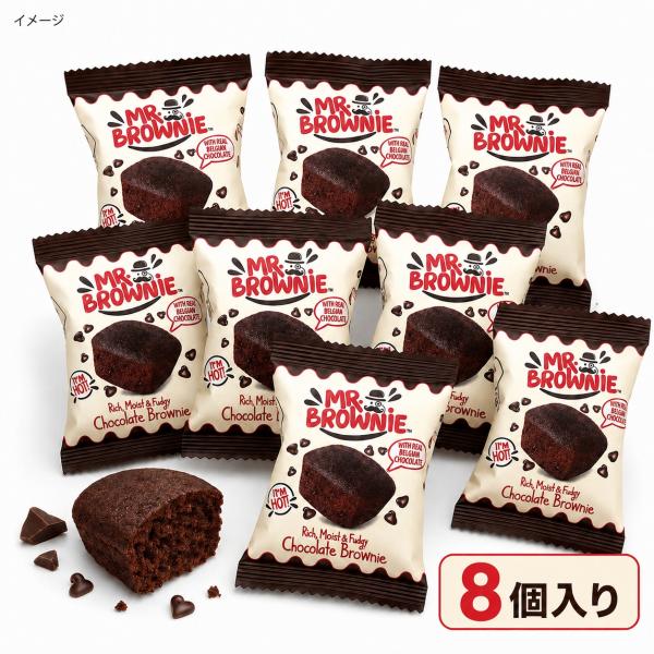 MR.BROWNIE ミスターブラウニー チョコレートブラウニー 25g×8個 個包装 しっとり 濃厚 焼き菓子 お菓子 スイーツ｜(ミスターブラウニー8)