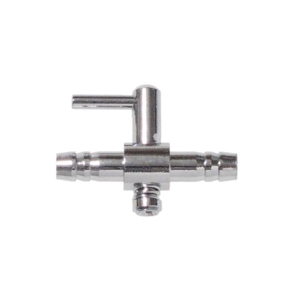 一般的なアクアリウム用エアーチューブ（内径4mm）に対応。