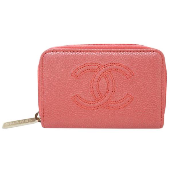 キャビアスキン 未使用 シャネル コインケース CHANEL 小銭入れ