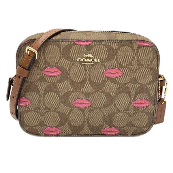 美品　COACH コーチ メッセンジャーバッグ 革 PVC ブラウン　斜め掛け COACH（コーチ） ショルダーバッグ レディース 斜め掛け C3569-IMS5U