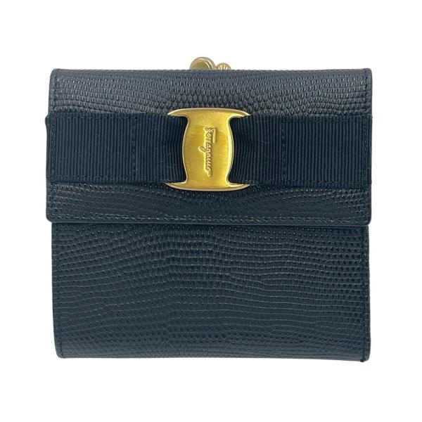 FERRAGAMO（フェラガモ） 二つ折り財布 財布 223058 ヴァラリボン
